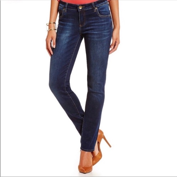 Kut From The Kloth Dark Wash Skinny Boyfriend Jeans size 10 - Picture 1 of 8